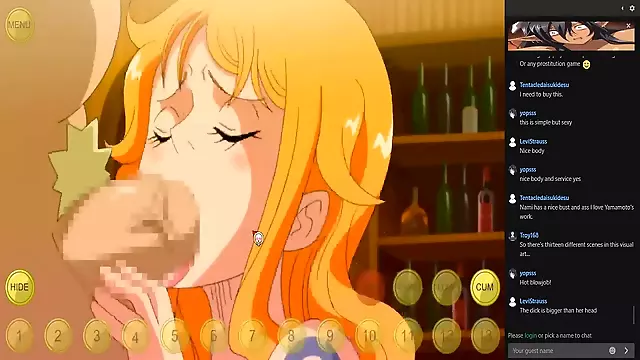 Hentais, Nami Von One Piece, Stück