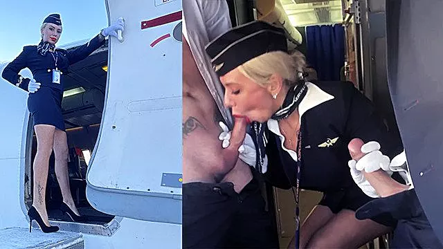 مقعدی سه نفره, ساک زدن در هواپیما, منی از کون, ریختن منی روی پاشنه بلند, مهماندار, فلم سکس امریکایی