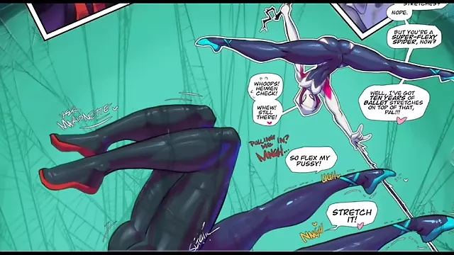 Arachnofriends: Erotic Adventures of Spider-guy (Spider-guy Hentai)