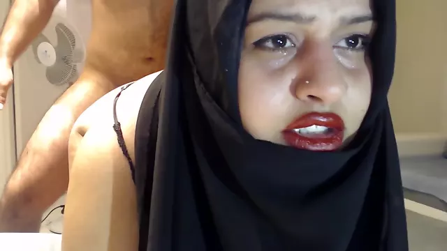 Painful Surprise Anal With Married Hijab Woman !