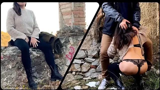 URBEX Adventure- Latina girl picked up and fucked at abandoned church