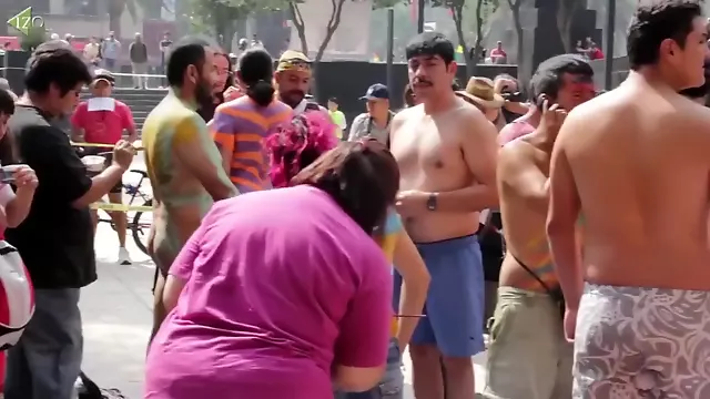 مکزیکی, شهر لخت, عمومی برهنه, مردم لخت