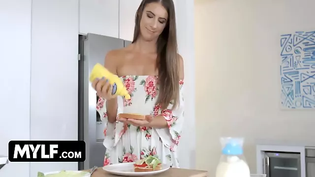 Huge Cock Punishment For Tara Ashley For Making A Bad Sandwich P1