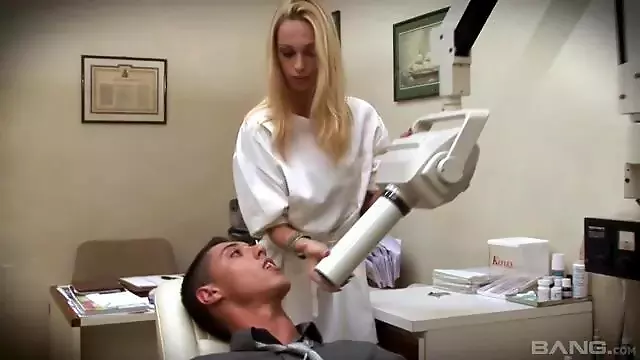Dental Assistant Erica Fontes Lives Out Her Fantasy And Fucks A Hot Client