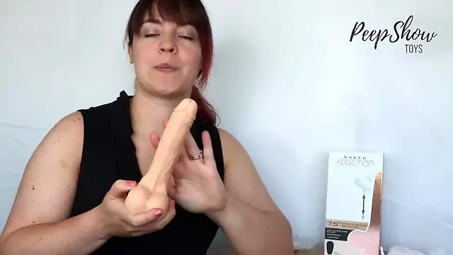 Toy Review - Naked Addiction Freak Rotating, Thrusting, & Vibrating Dildo by BMS Factory