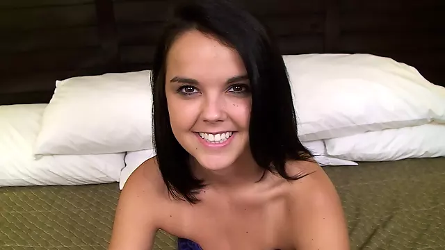 Dillion Harper stars in her first POINT-OF-VIEW shag video