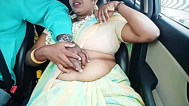 Episode -5, full video, indian beautiful sexy saree bhabi car romance, telugu dirty talks,