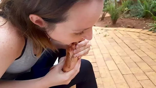 Sucking and Spitting My Dirty Feet