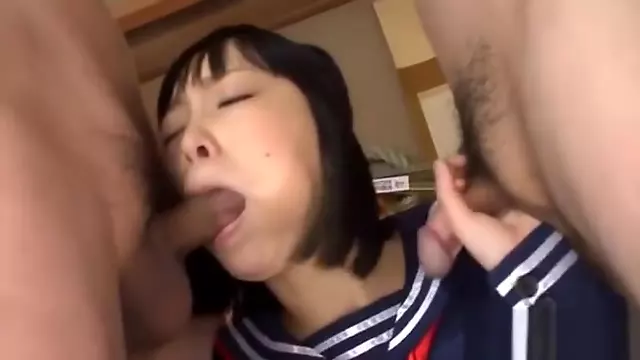 Eating cum is what she loves