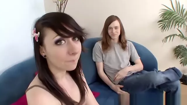 TeamSkeet Girlfriend gets pink pussy fucked on cam