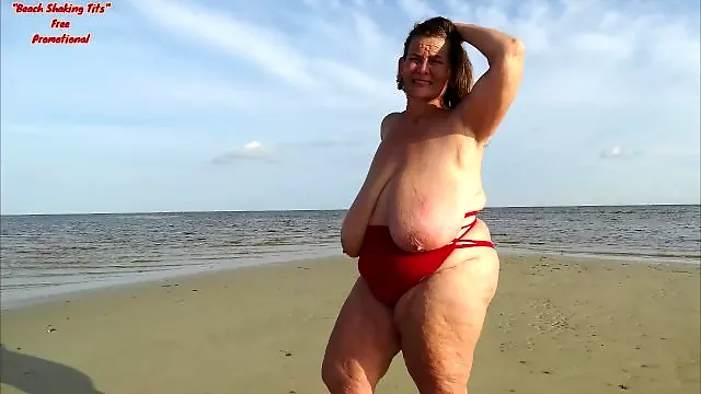 Beach Shaking Tits (free promotional - outtake)