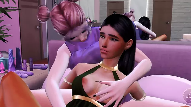 Theia Moon seduces me into cheating on my boyfriend, but he eventually discovers our steamy affair