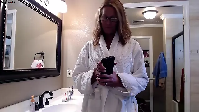 JessRyan Moms Morning Ritual Brush Floss Gargle in private premium video