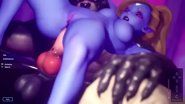 Subverse - Sova Anal sex with furry monster