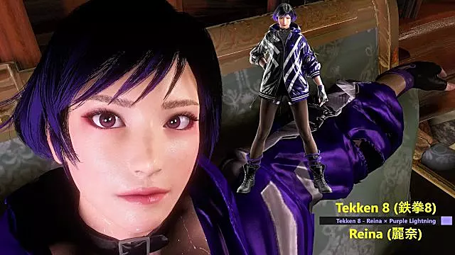Tekken 8 - Reina Purple Lightning - Lite Version