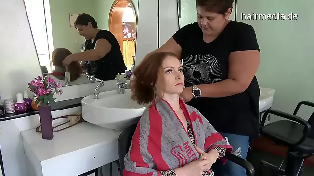 Salon, hair shampoo
